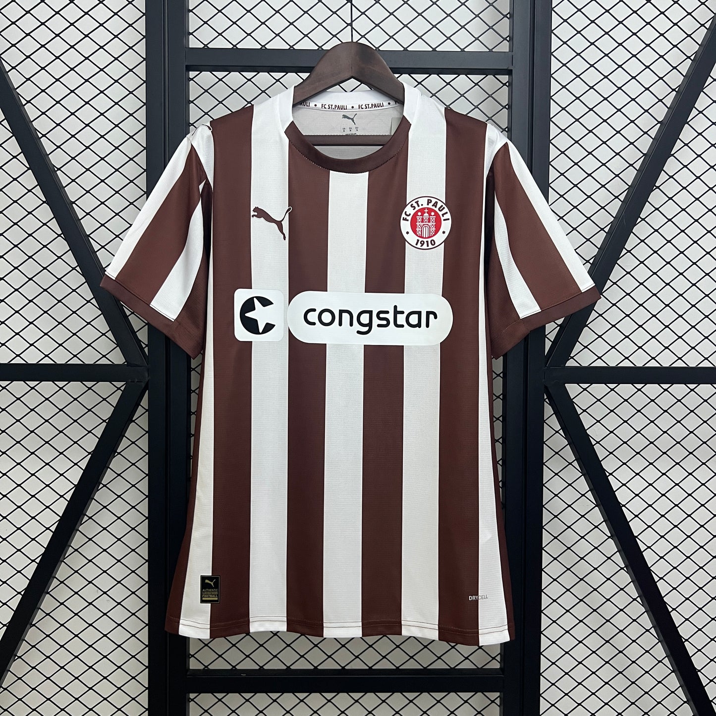 25/26 St. Pauli Home brown soccer Fan Jersey