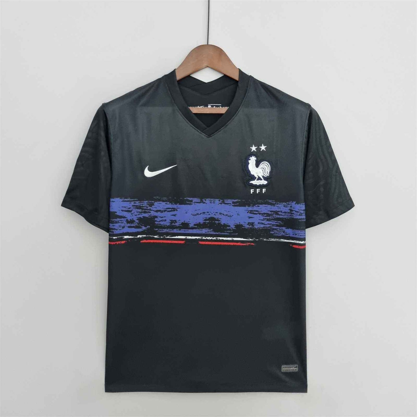 2022 World Cup France black Soccer Fan Jersey