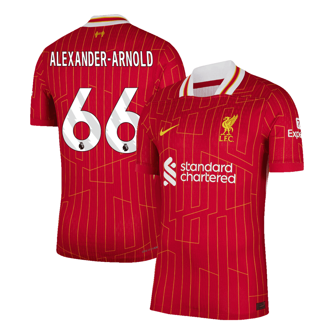 ALEXANDER/ARNOLD #66 Liverpool Home Premium Soccer Jersey 2024/25