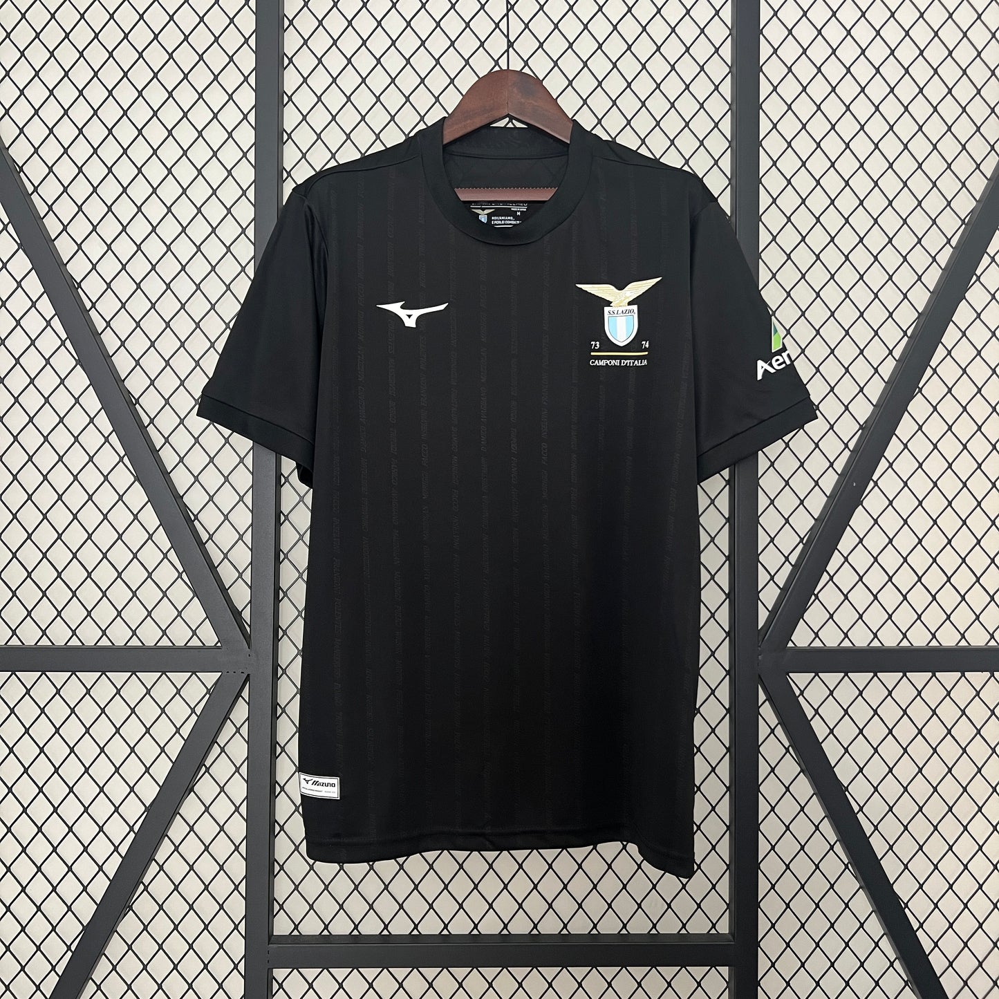24/25 Lazio 50th Anniversary Black Soccer Fan Jersey