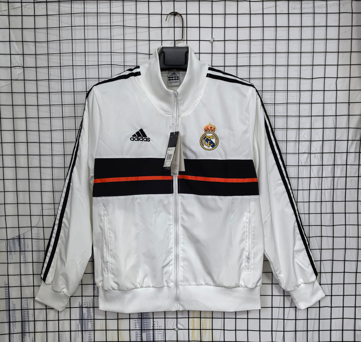 Real Madrid 2013/20 Retro Windbreaker White