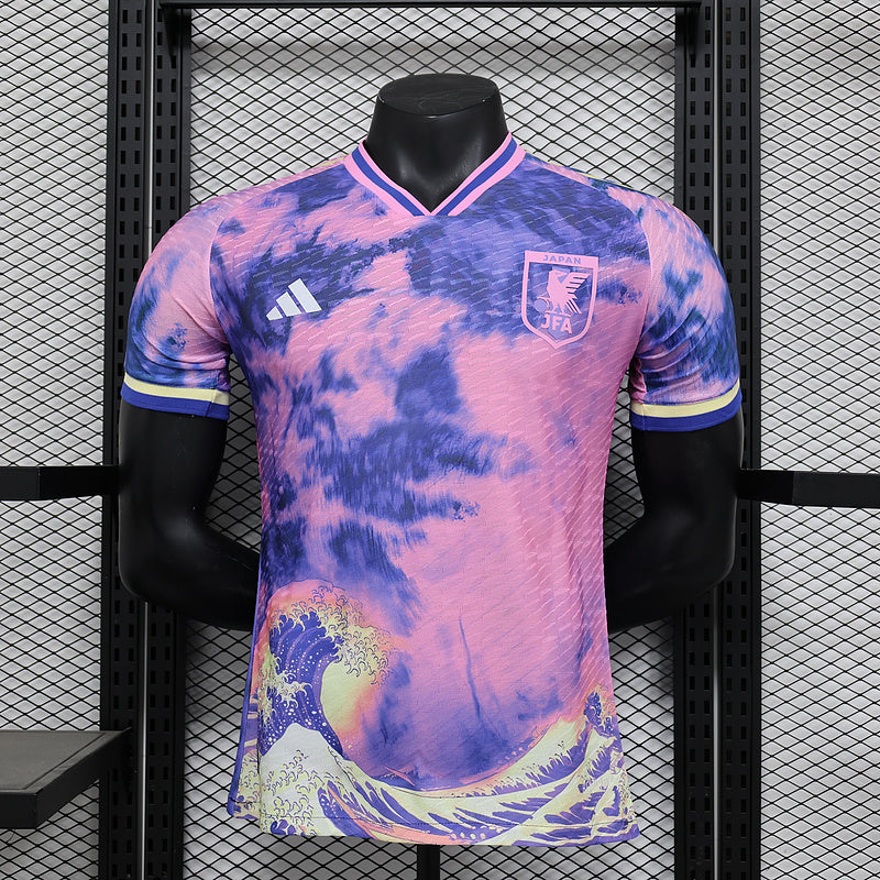 2024 Japan pink and blue Stadium Jersey