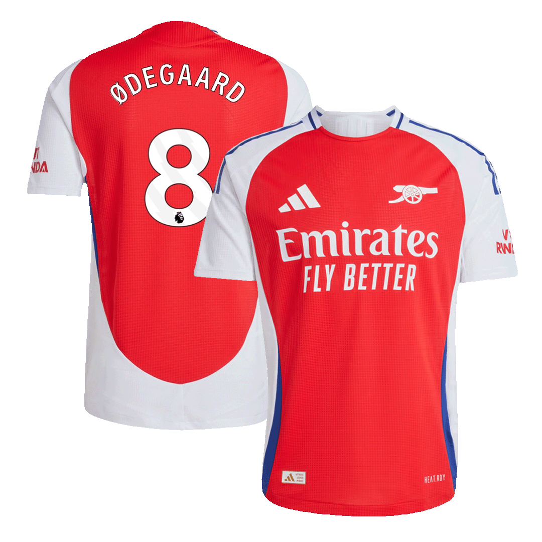 ØDEGAARD #8 Arsenal Home Premium Soccer Jersey 2024/25