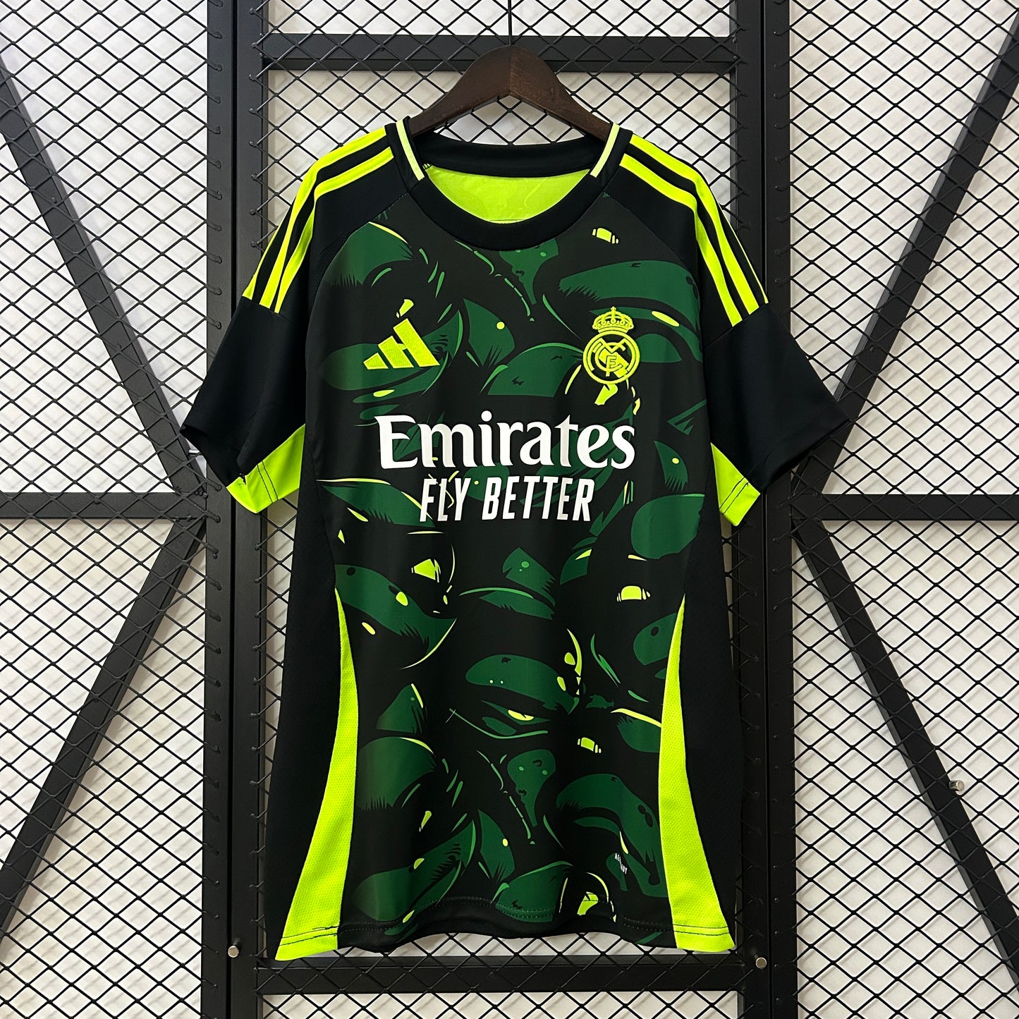 24/25 Real Madrid Green and Black Special Edition Fan Jersey