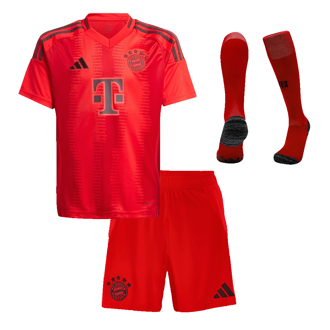 Bayern Munich Home Kids Soccer Jerseys Full Kit 2024/25