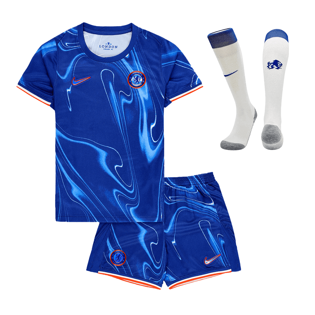 Chelsea Home Kids Soccer Jerseys Full Kit 2024/25