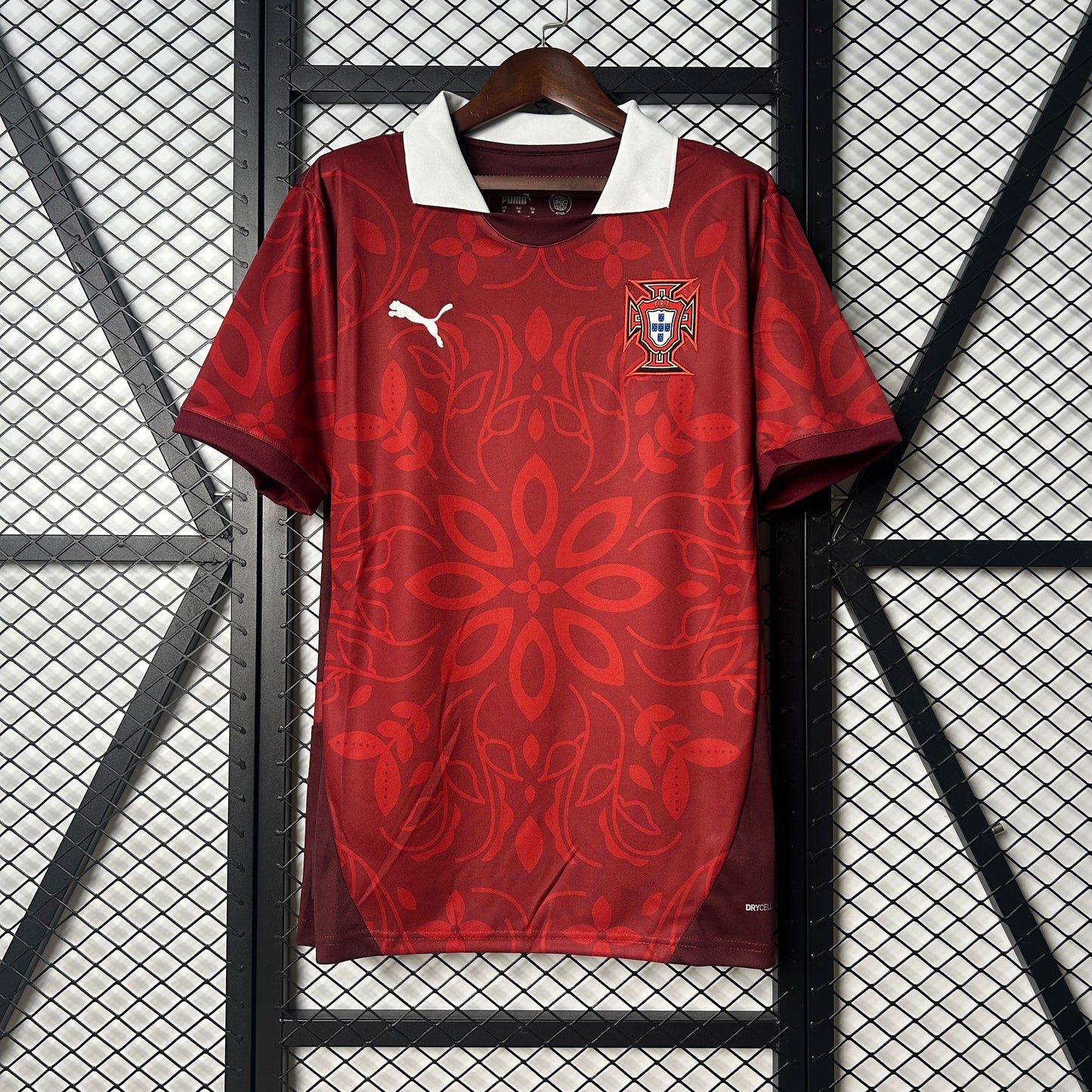 2025 Portugal Training Red Soccer Fan Jersey