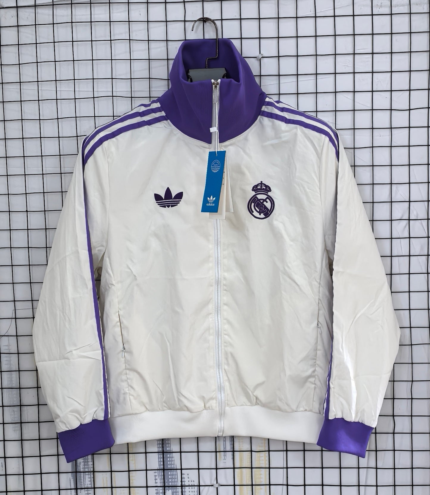 Real Madrid 2024/25 Windbreaker White