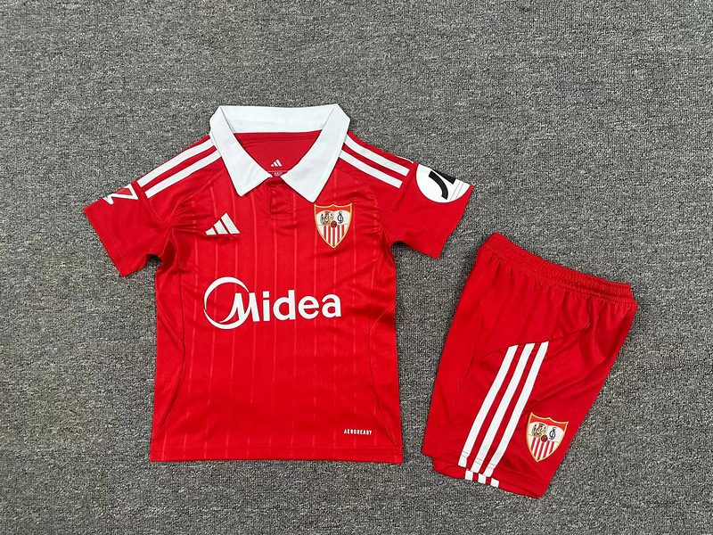 25/26 Sevilla away Kids Fan Jersey