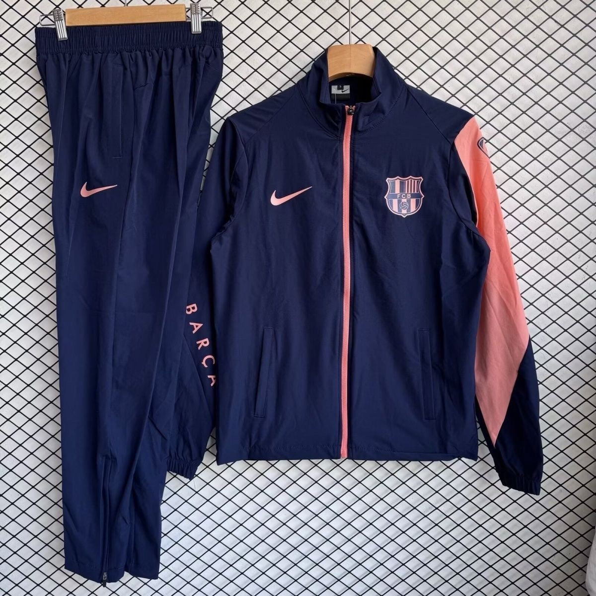 25/26 Barcelona Windbreaker Jackets With Pants