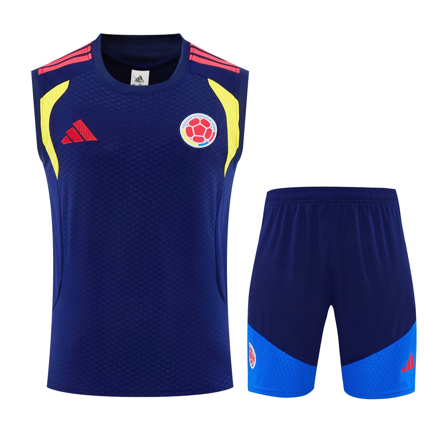 Colombia 2026 World Cup Sleeveless Training Kit Blue