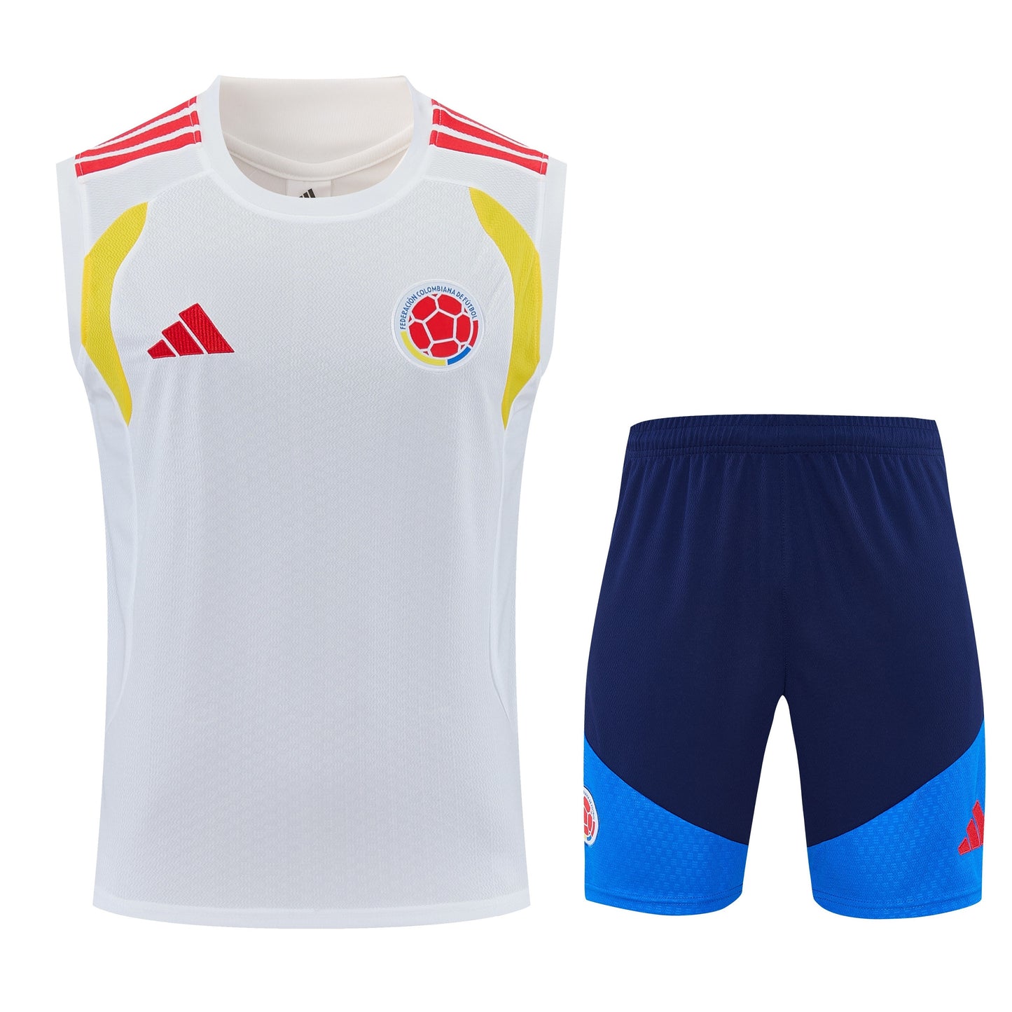 Colombia 2026 World Cup Sleeveless Training Kit White