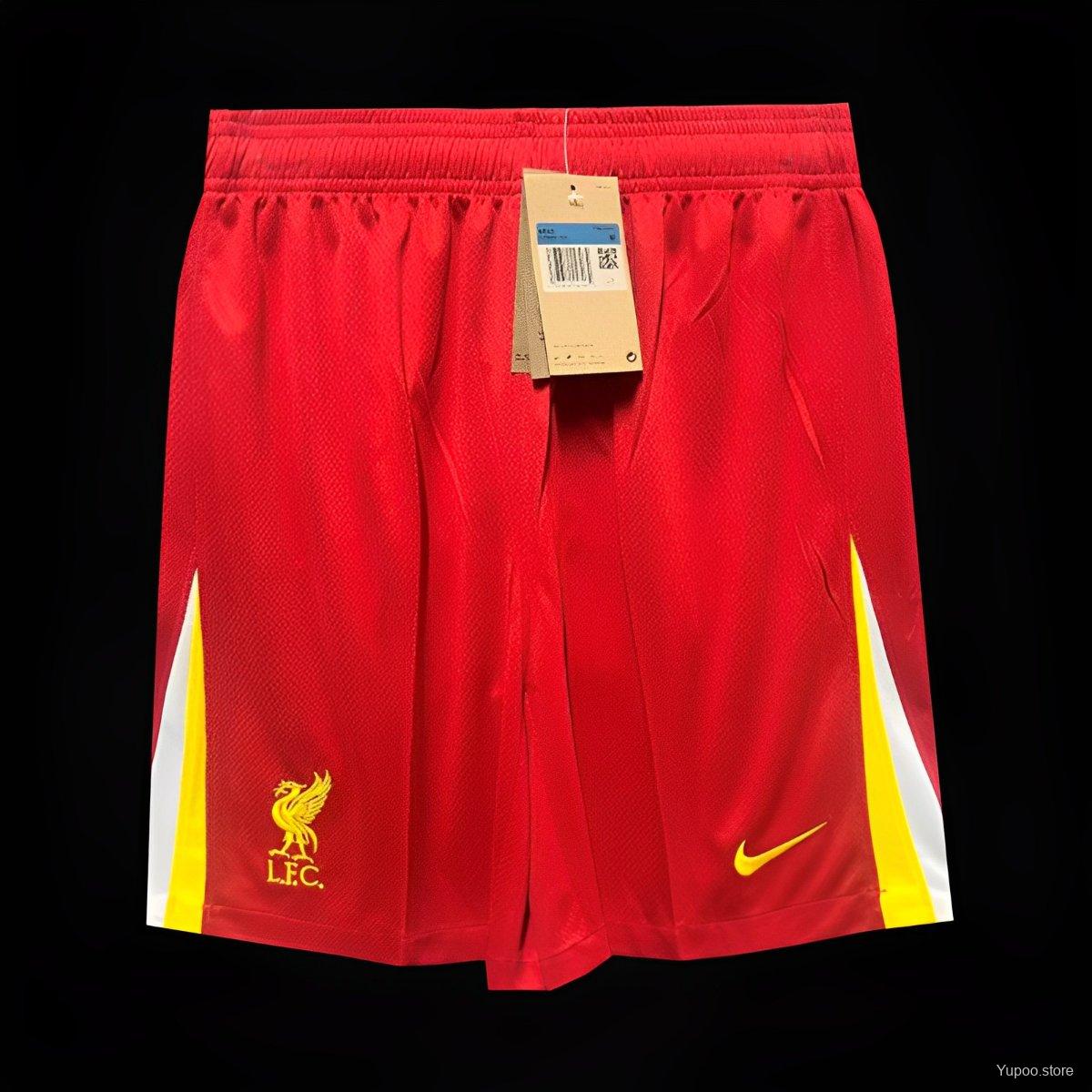 24/25 Liverpool Home Soccer Shorts
