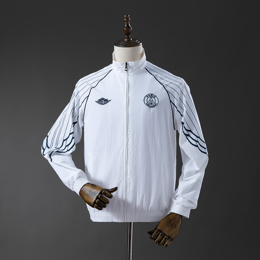 25/26 PSG White Windbreaker