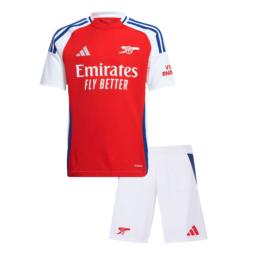 Arsenal Home Kids Soccer Jerseys Kit 2024