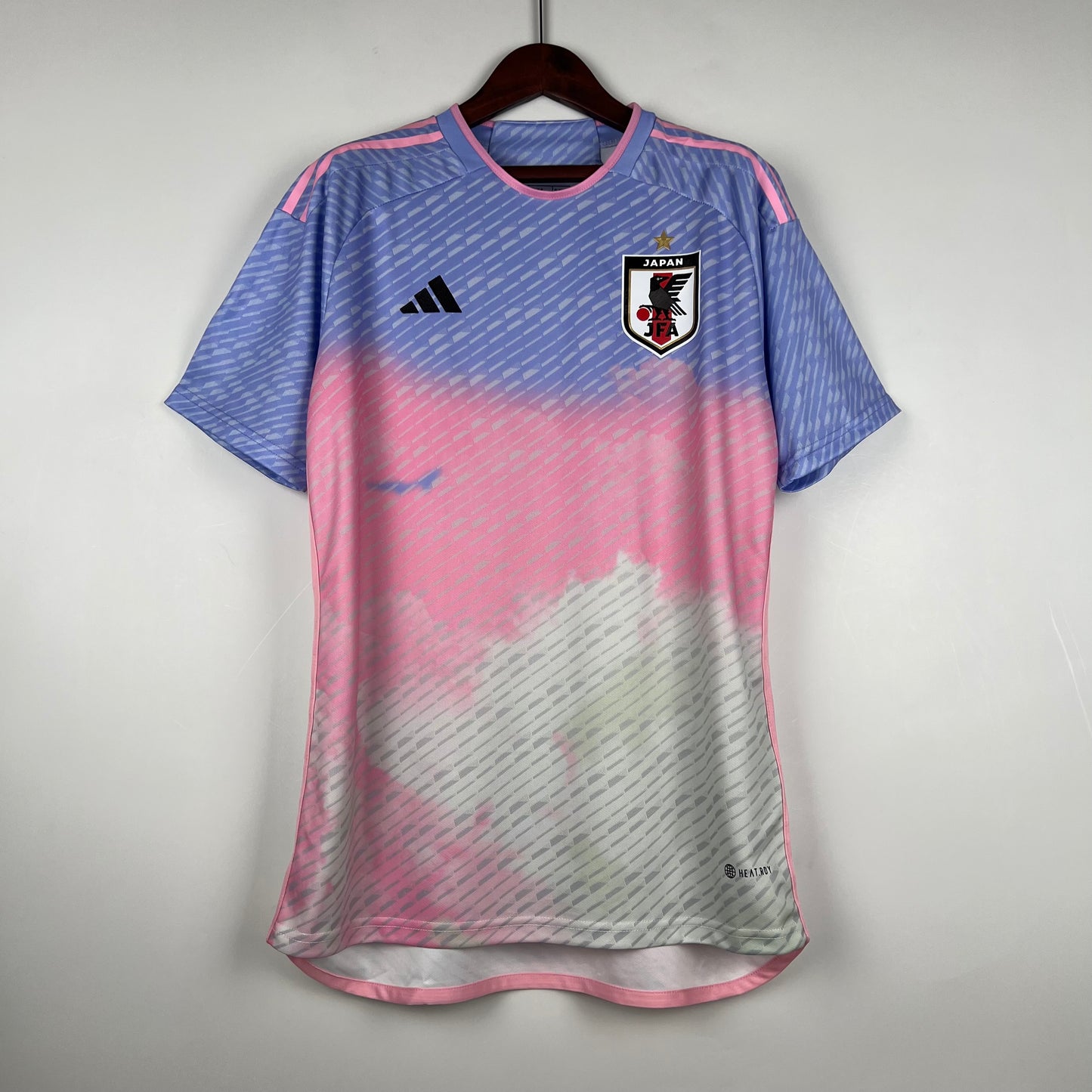 2023 Japan Blue and Pink Soccer Fan Jersey