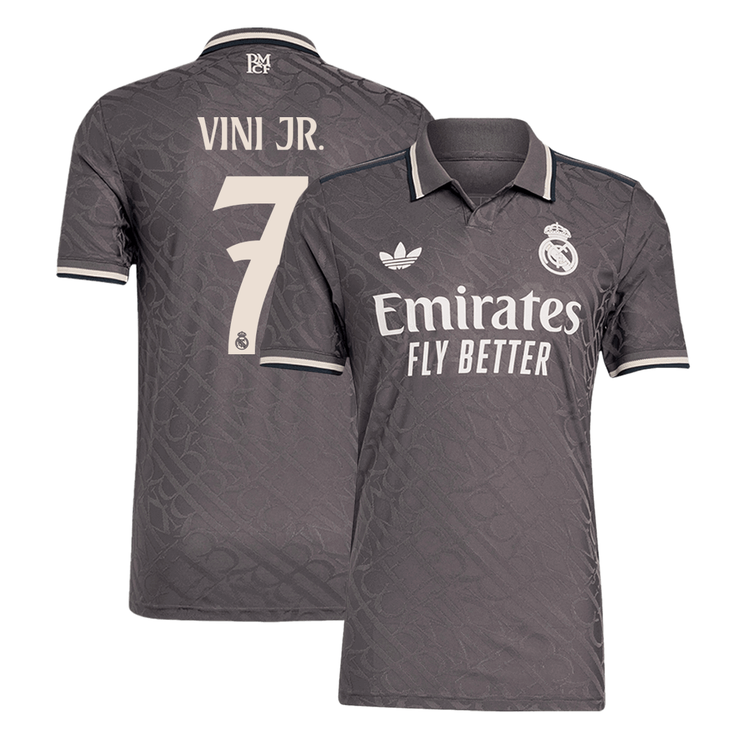 VINI JR. #7 Real Madrid Third Away Premium Soccer Jersey 2024/25