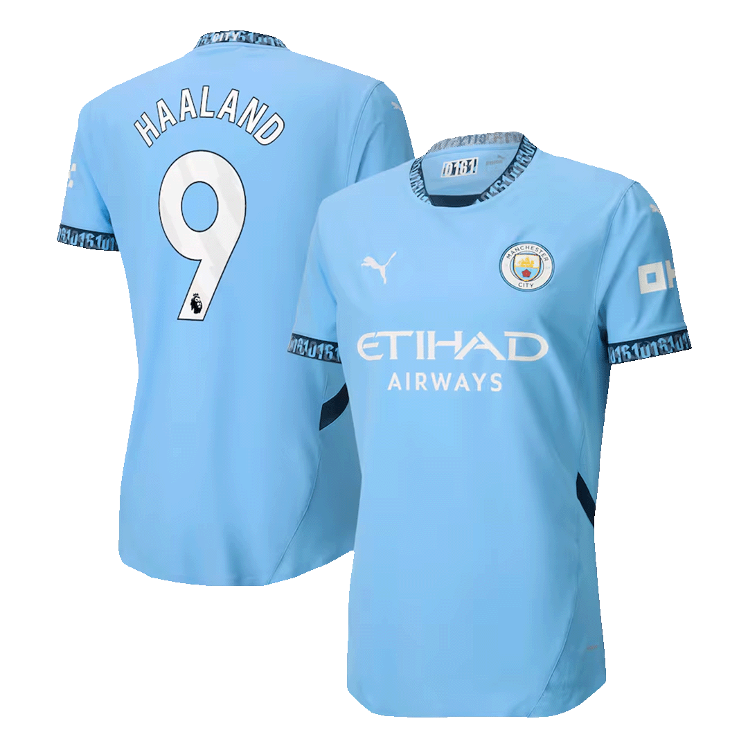 HAALAND #9 Manchester City Home Premium Soccer Jersey 2024