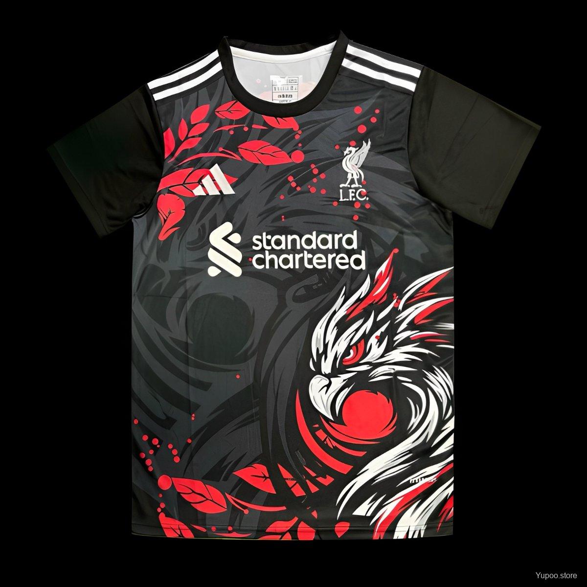 24/25 Liverpool Black Special Soccer Fan Jersey