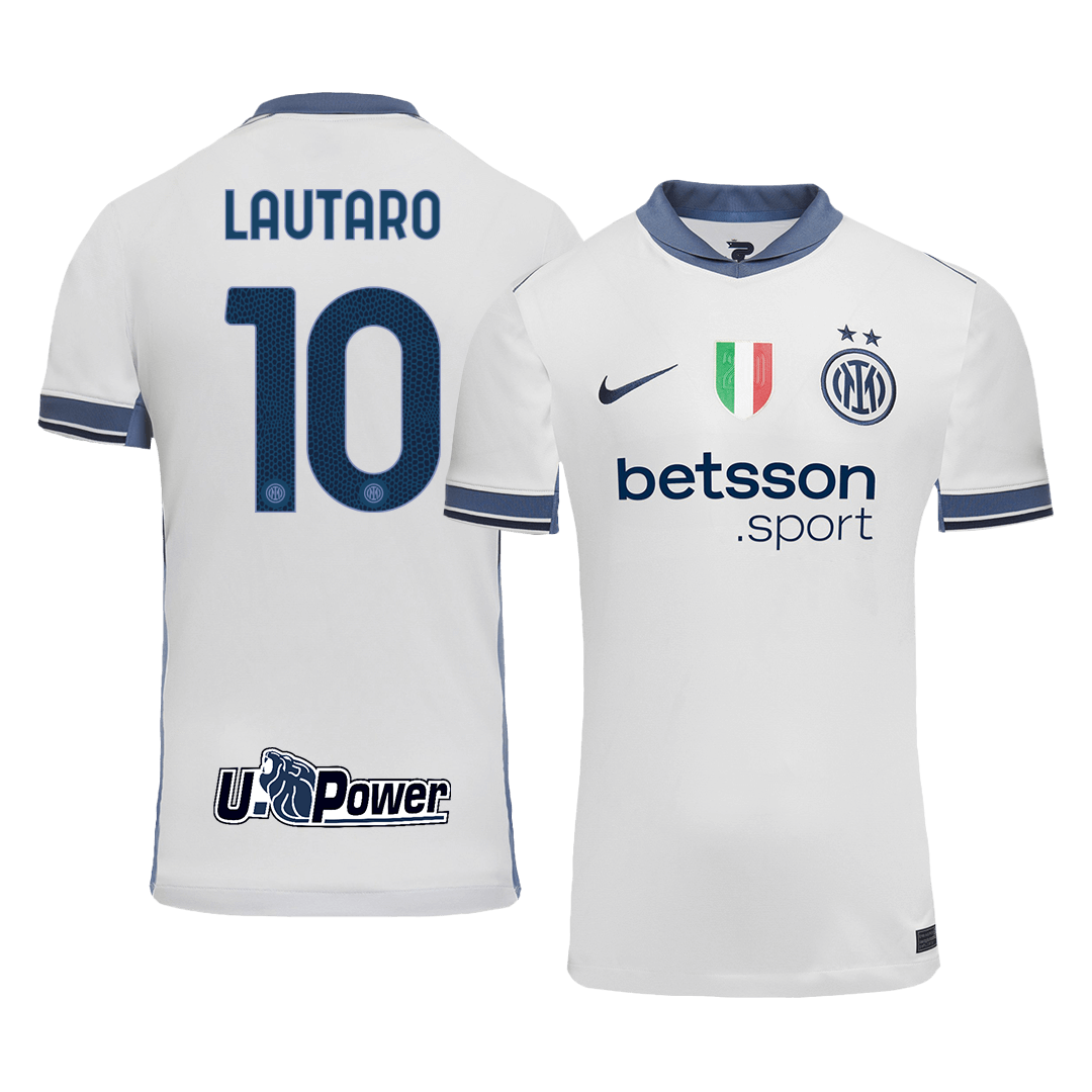 LAUTARO #10 Inter Milan Away Soccer Jersey 2024