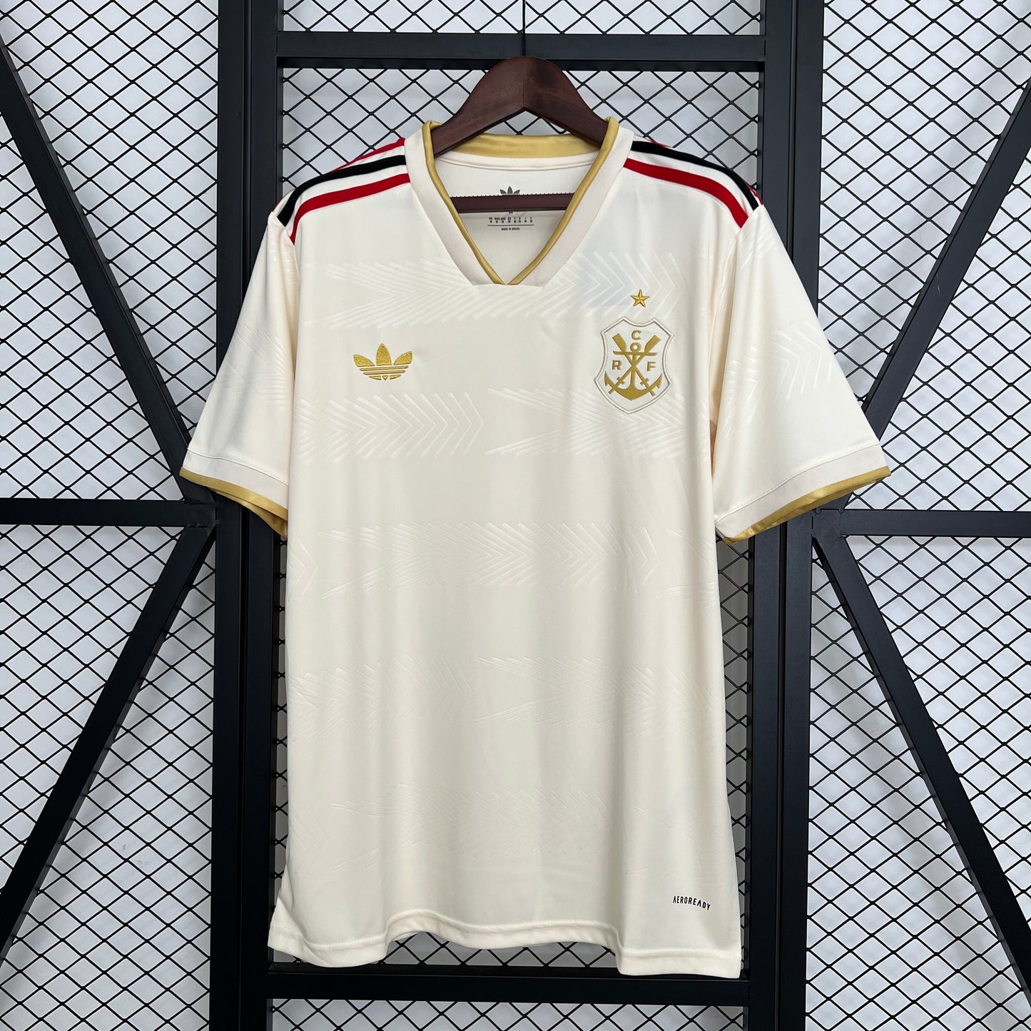 25/26 Flamengo third away all sponsors Soccer Fan Jersey