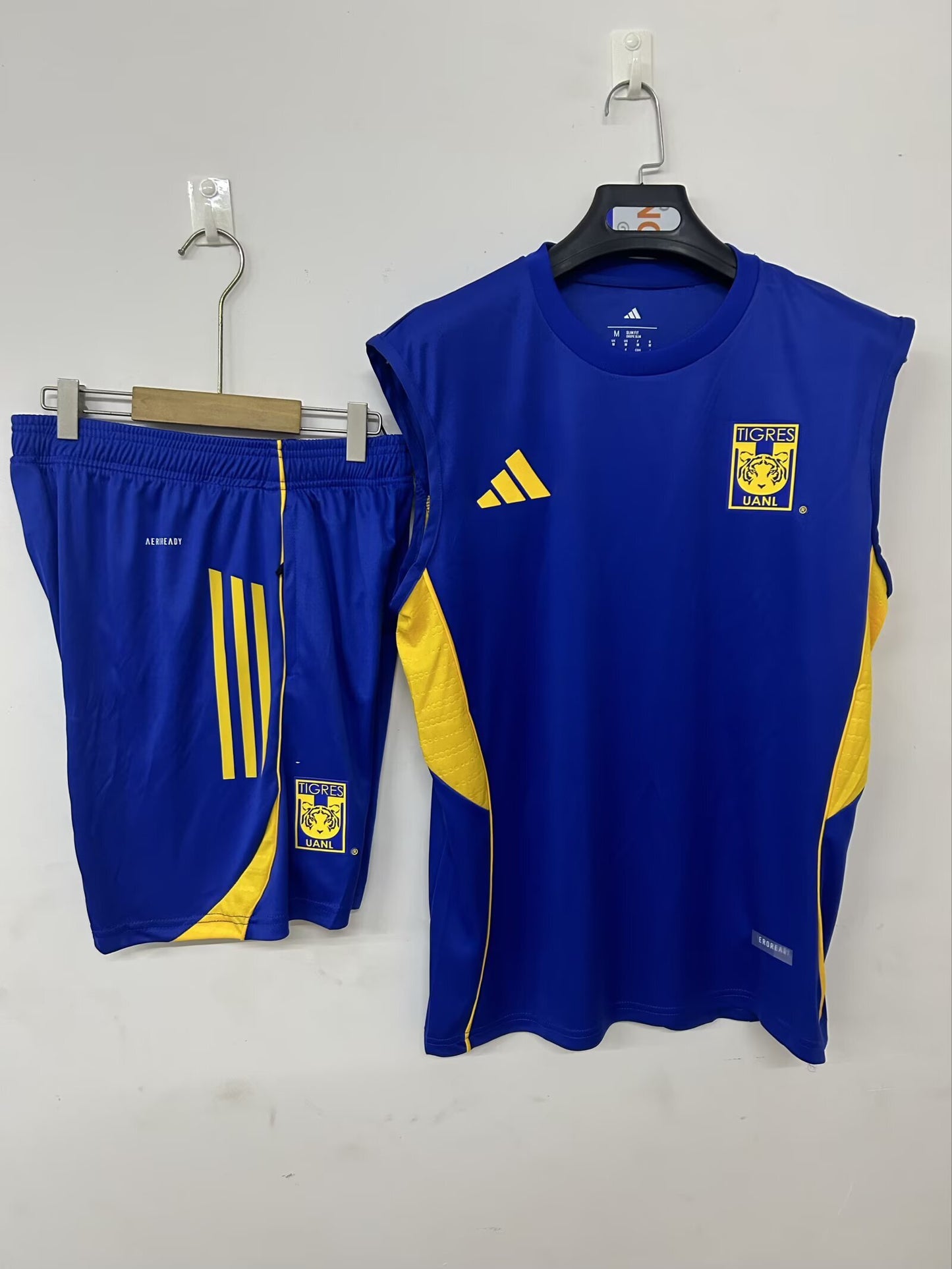 25/26 Tigres UANL Blue Vest Sleeveless training Fan Jersey
