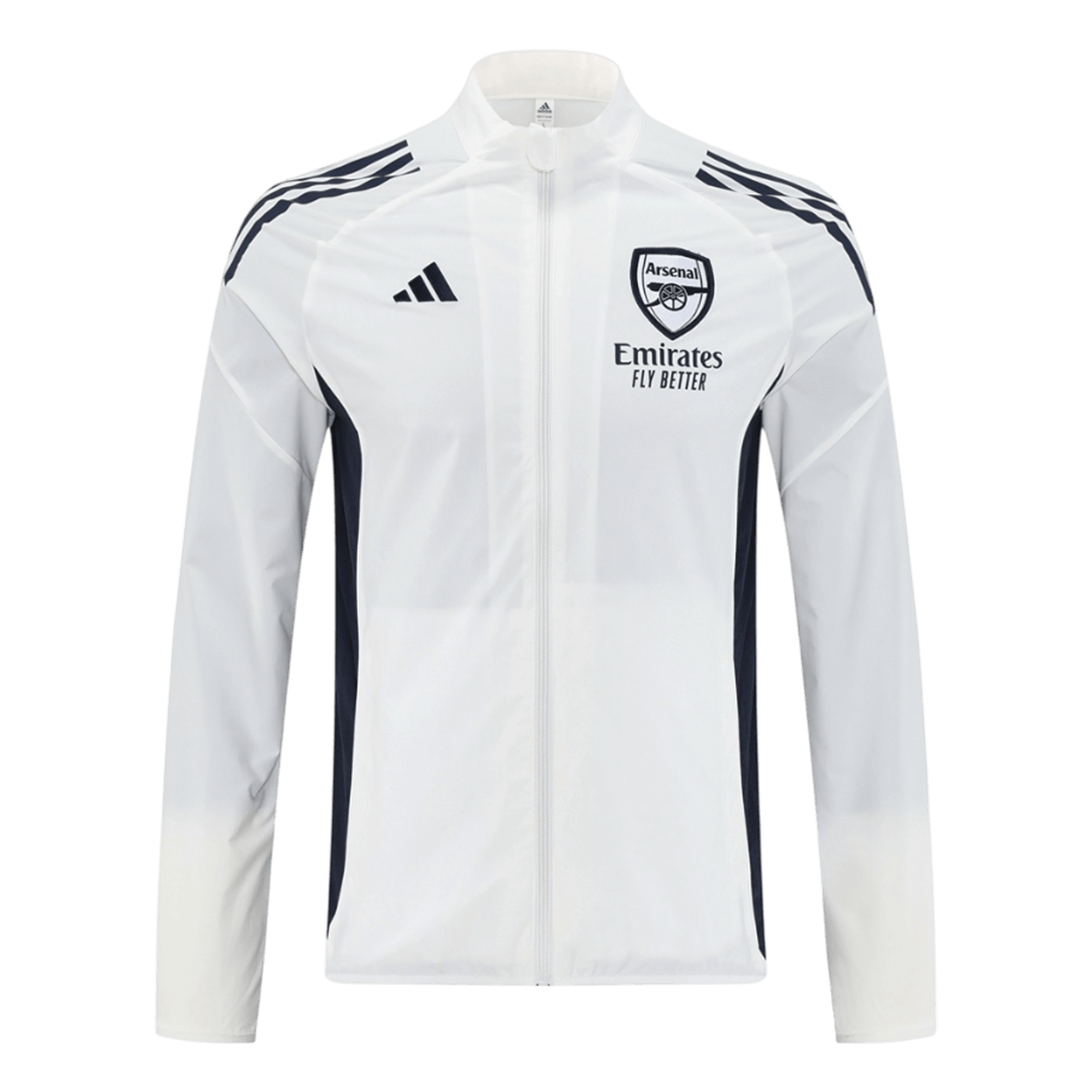Arsenal Windbreaker Jacket 2025/26 White