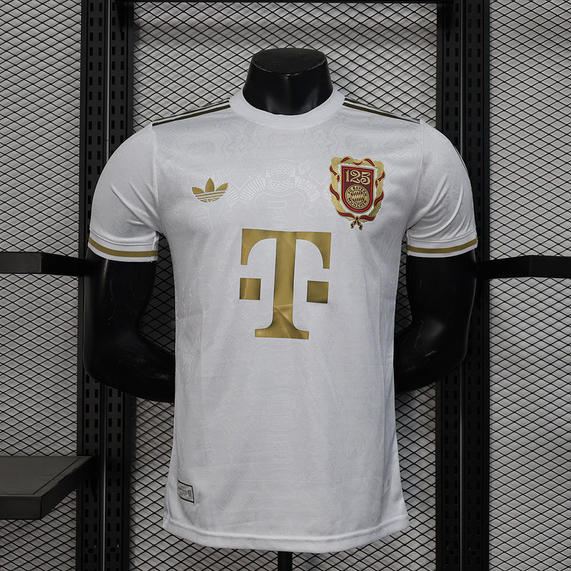 25/26 Bayern Munich 125th anniversary white player Fan Jersey