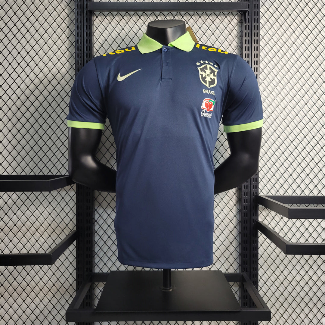 2023 POLO Brazil Royal Blue Training Stadium Jersey