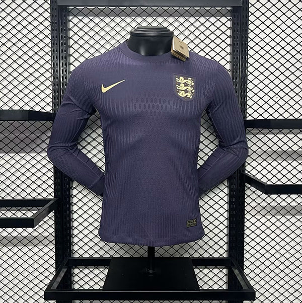 2024 England Away Long Sleeve Stadium Jersey