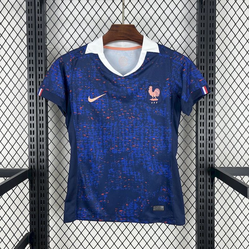 2025 France Home Woman Women-s Fan Jersey