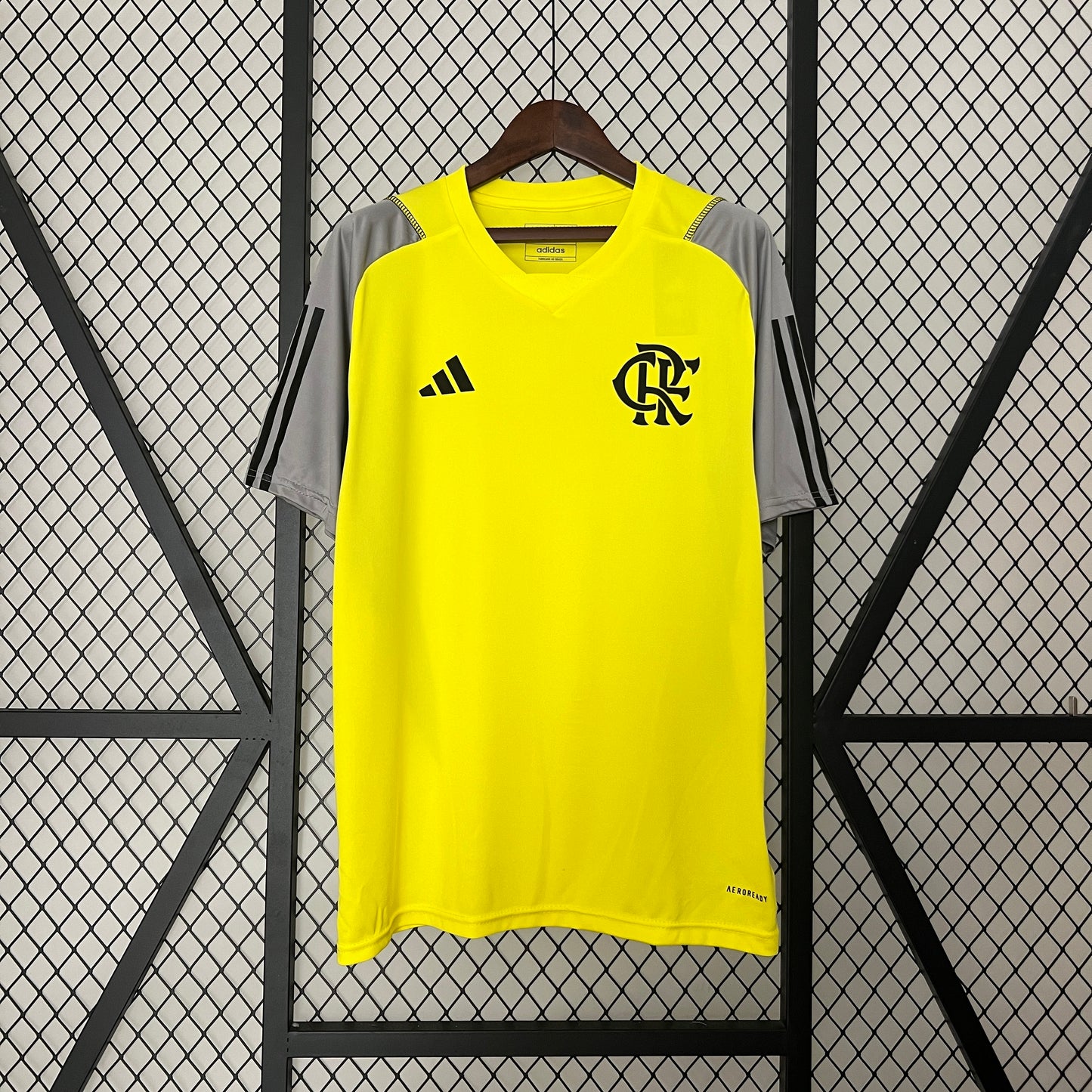 24/25 Flamengo Training Wear Yellow Fan Jersey