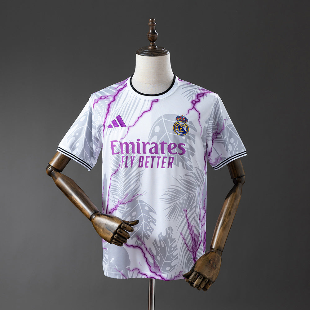 25/26 Real Madrid Special Edition White Soccer Fan Jersey