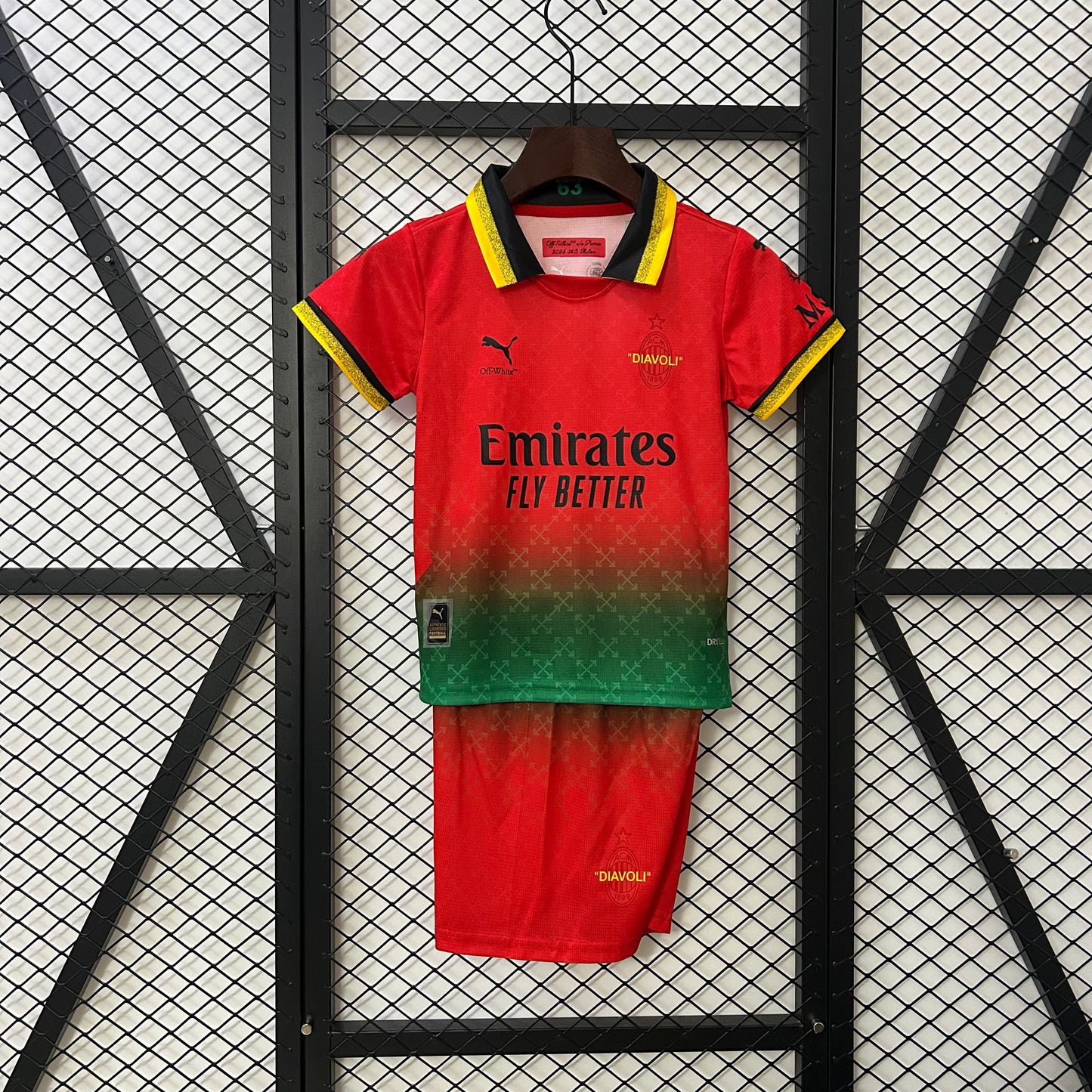 25/26 AC Milan co-branded Edition Kids Fan Jersey