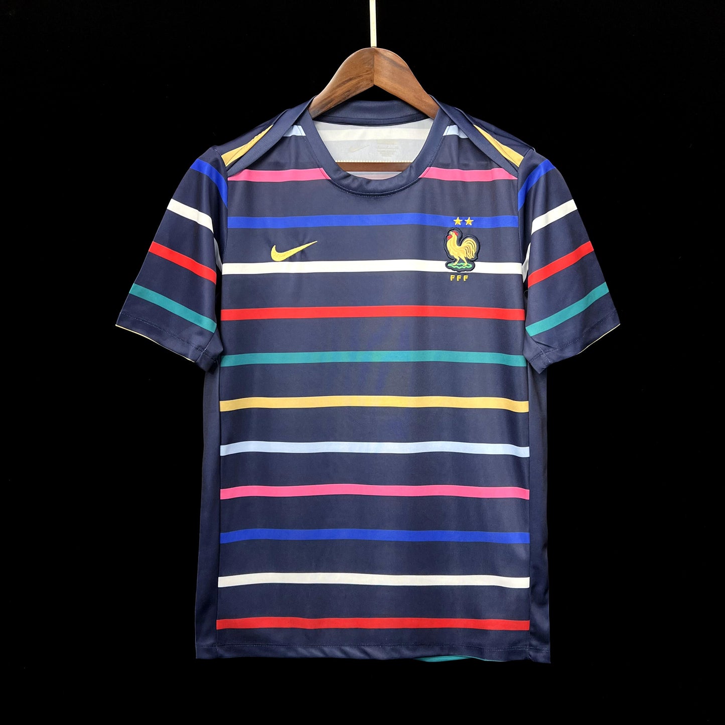 2024 France Colorful Training Soccer Fan Jersey