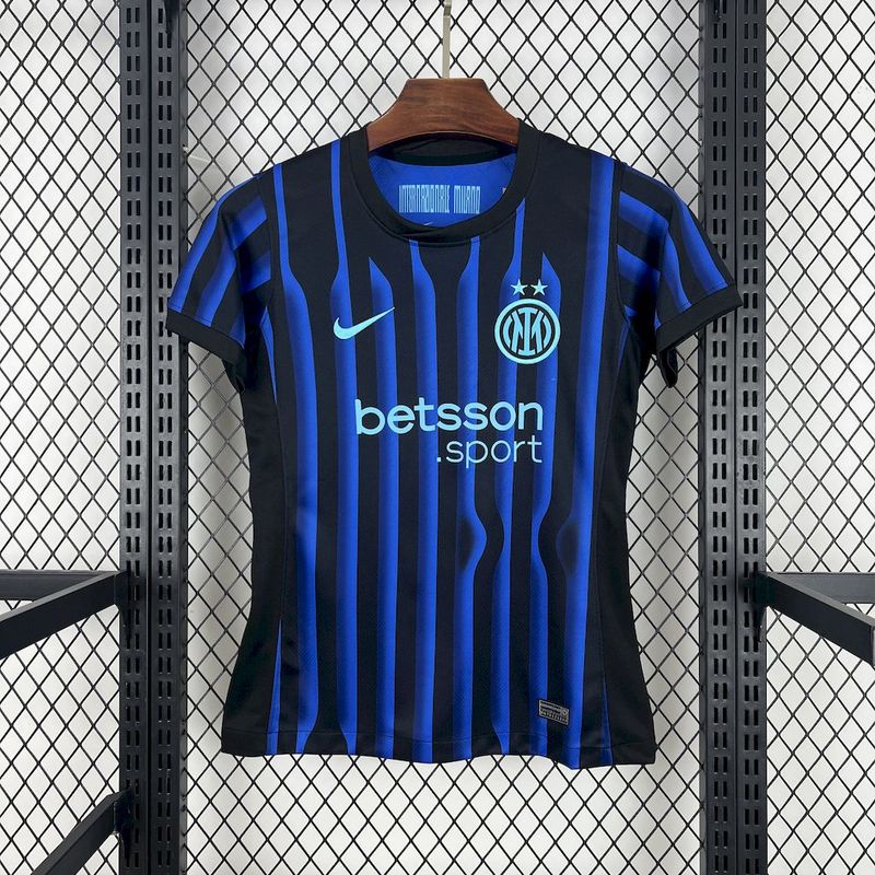 25/26 Inter Milan Home Woman Soccer Fan Jersey