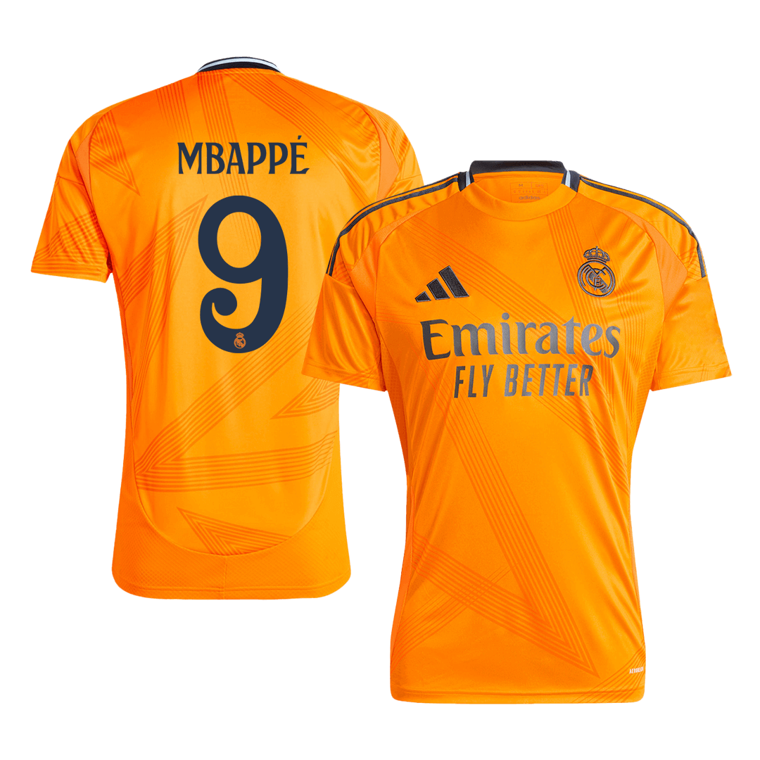 MBAPPE #9 Real Madrid Away Soccer Jersey 2024/25
