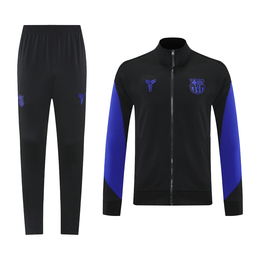 Barcelona Home Jacket Tracksuit 2025/26 Black-Purple