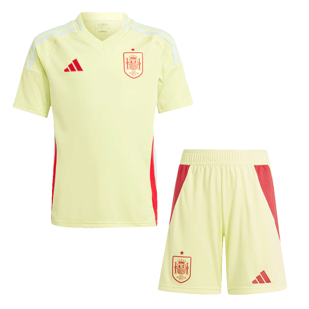 Spain Away Kids Soccer Jerseys Kit EURO 2024