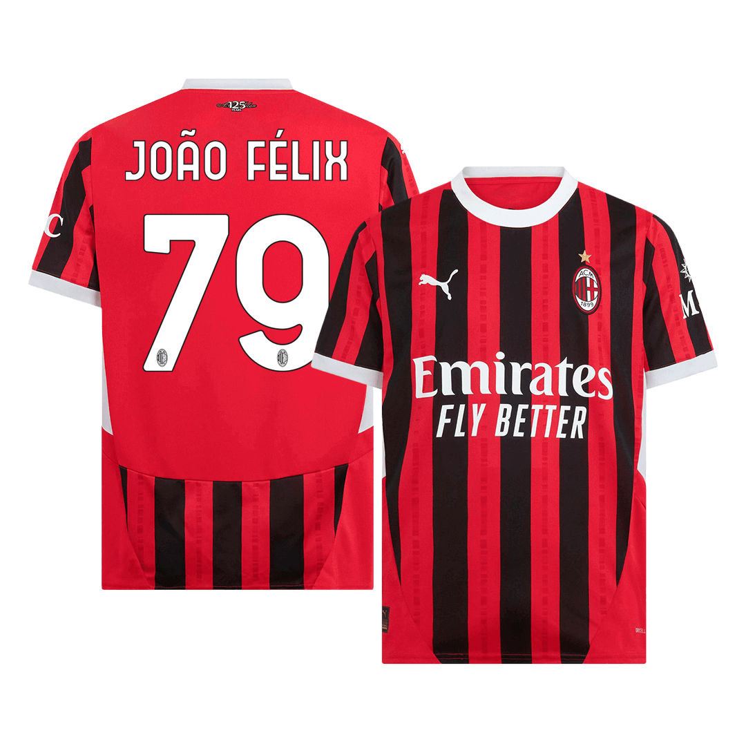JOAO FELIX #79 AC Milan Home Soccer Jersey 2024