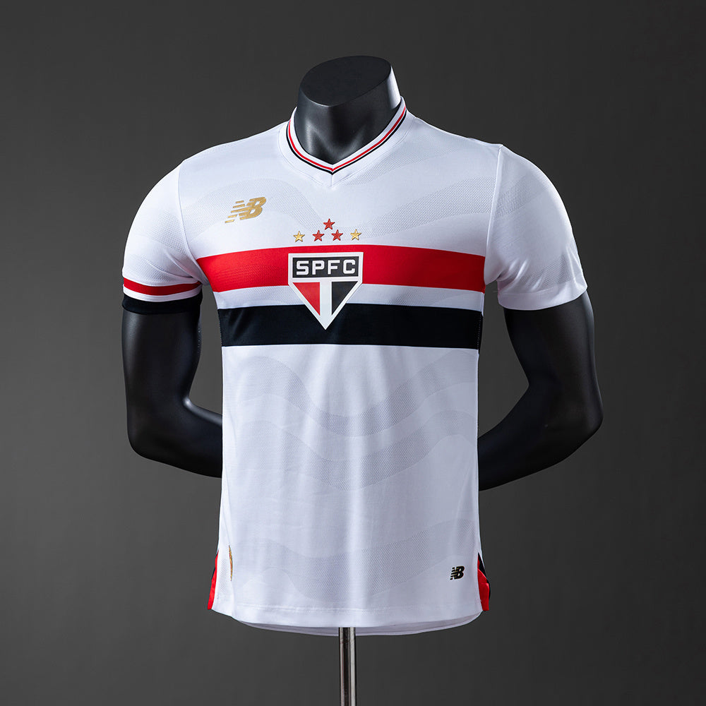 25/26 Sao Paulo Home white Player Fan Jersey