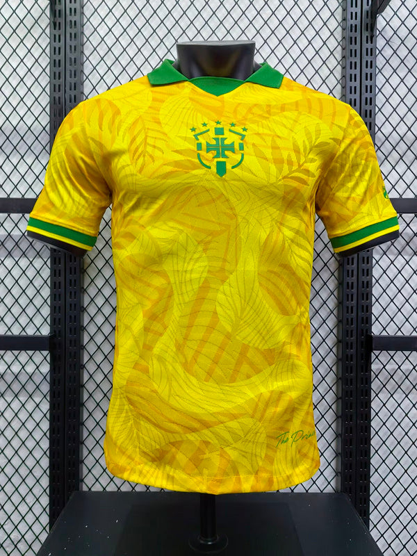 2024 Brazil Yellow Special Stadium Jersey