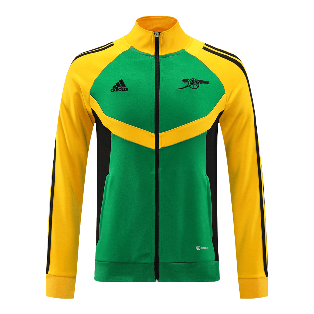 Arsenal Track Jacket 2024/25 Green-Yellow