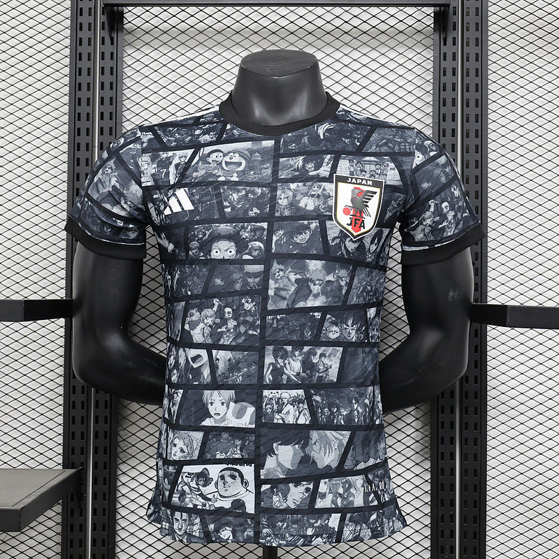 2024 Japan black cartoon Stadium Jersey