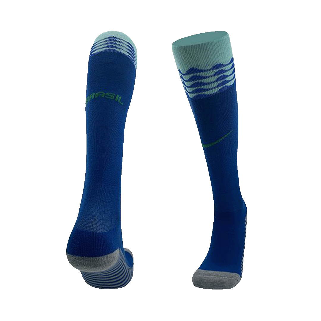 Brazil Away Soccer Socks 2024 Kids