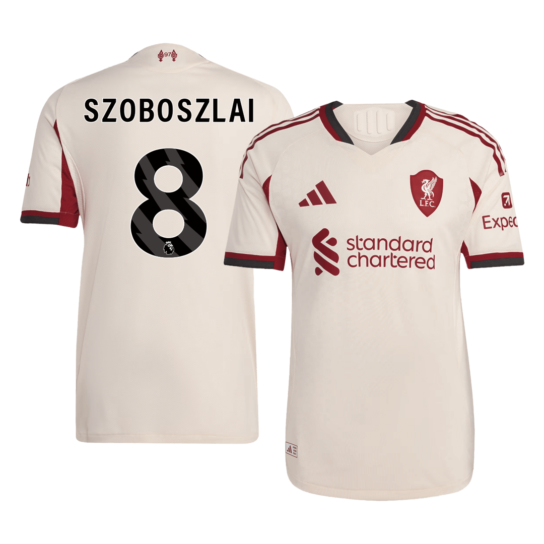 SZOBOSZLAI #8 Liverpool Away Premium Soccer Jersey 2025/26