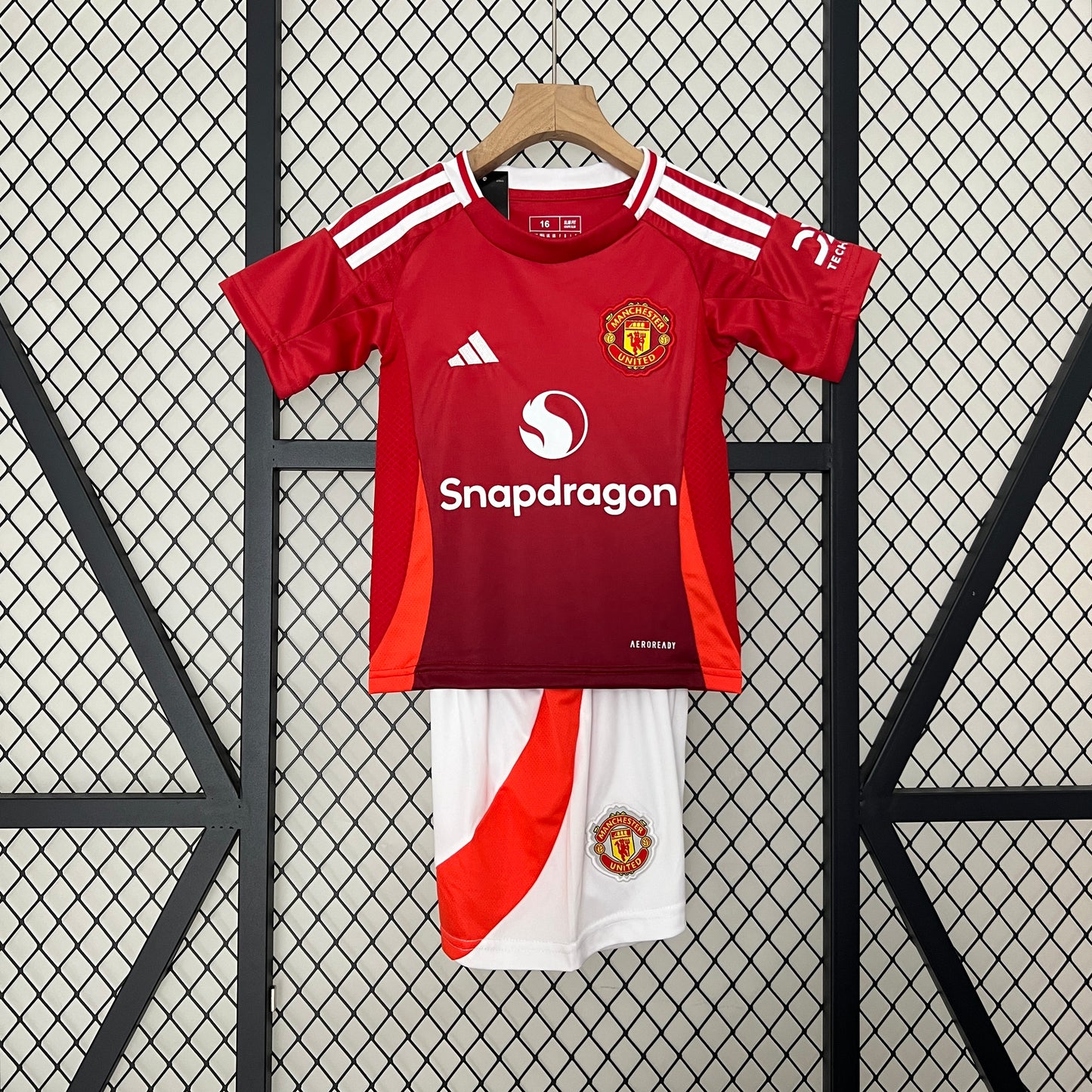 24/25 Manchester United home Kids Fan Jersey