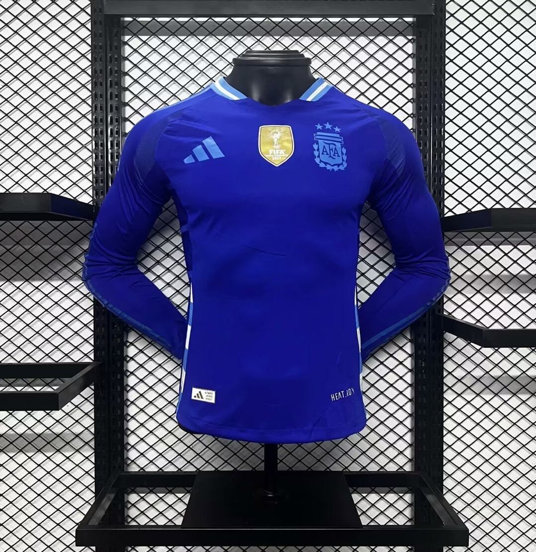 2024 Argentina Away Long Sleeve Stadium Jersey