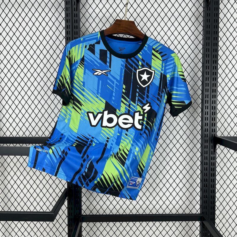 25/26 Botafogo Blue goalkeeper Soccer Fan Jersey