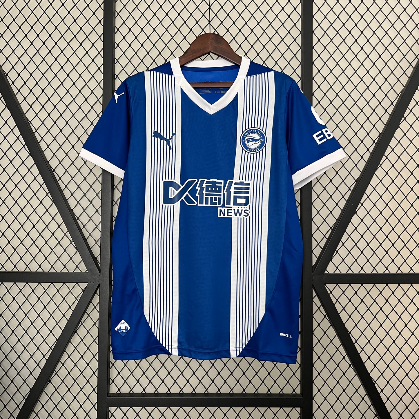 24/25 Alaves Home Soccer Fan Jersey